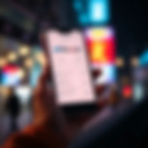 A smartphone displaying a screenshot of the Revolut app with financial information.