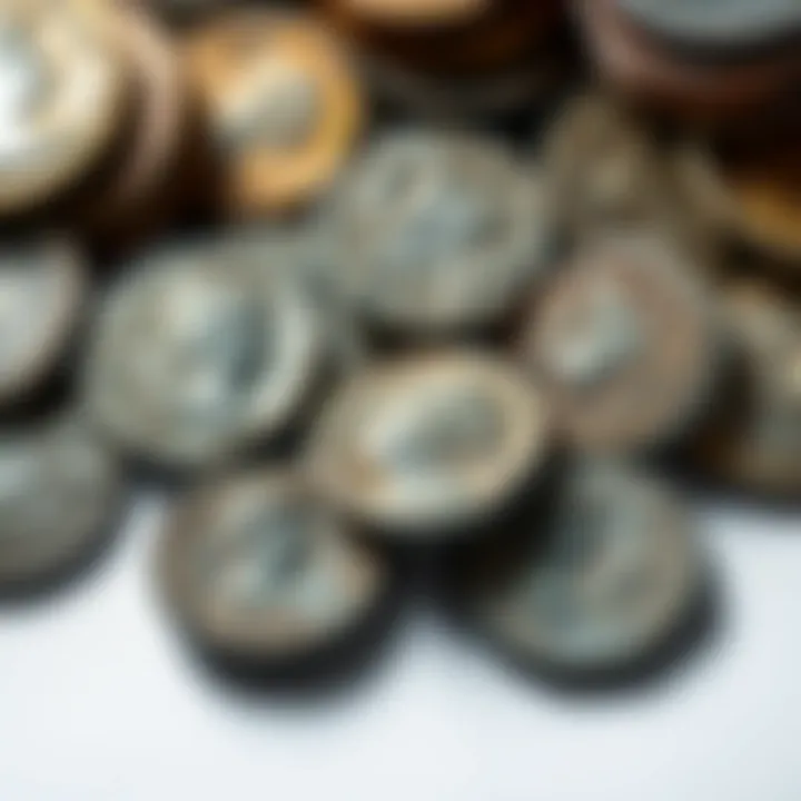 Roman Silver Coins A collection of Roman silver denarii and an Antoninianus from the time of Gordian, showcasing their detailed designs and historical significance.