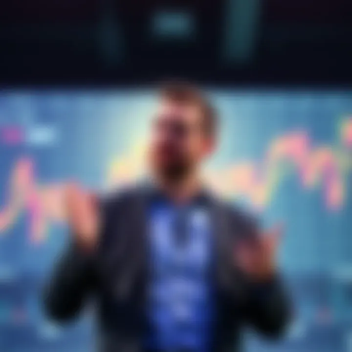 Ryan Wyatt, CEO of Cronos, gives a presentation about cryptocurrency market trends and insights