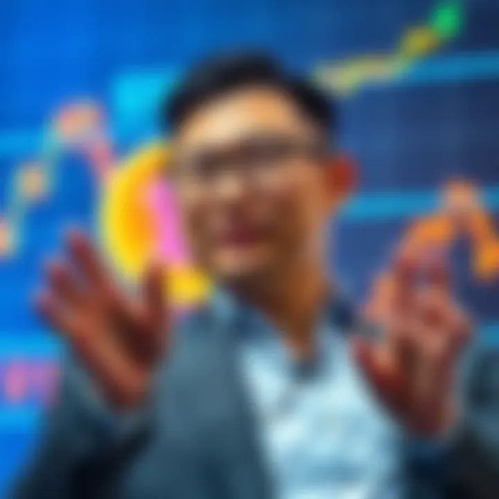 Samson Mow encouraging investors to buy Bitcoin under $100K with a graph showing rising prices in the background.