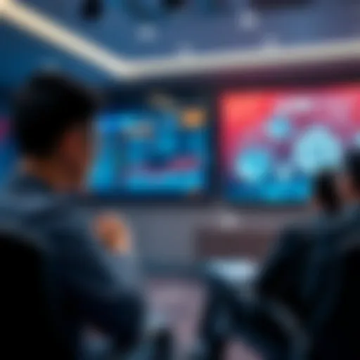 Samson Mow presenting on the Core vs Knots debate in a conference room with a digital screen displaying crypto graphics