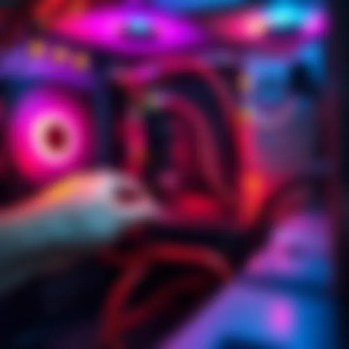 A person installing an NVMe drive into a computer, showing the difference between SATA and NVMe connections, with a focus on the new drive being connected.