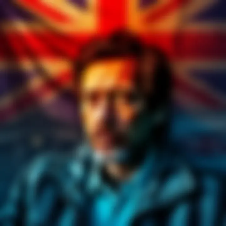 A collage of clues suggesting Satoshi Nakamoto's British origins, featuring British spelling, writing style, and symbols of UK events.