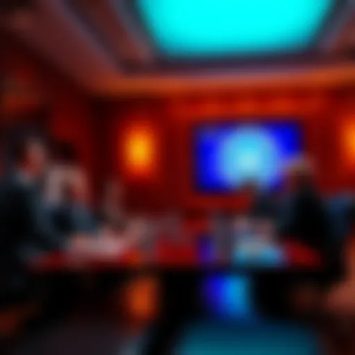 SEC and CFTC officials discussing cryptocurrency regulation strategies in a conference room