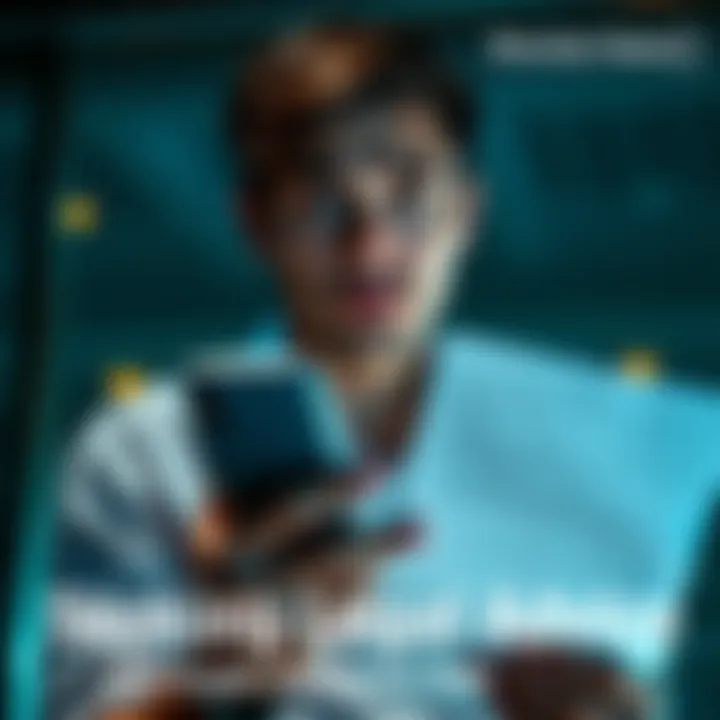 A person looking worried while holding a document and a phone, seeking legal advice about crypto investments.