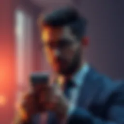 Individual looking for a cryptocurrency lawyer while discussing legal matters related to Binance funds