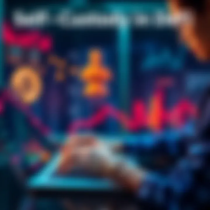 A person managing their digital assets on a laptop, showing decentralized finance options with clear control over funds.