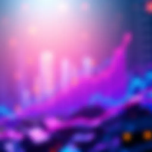 A chart showing the rise in value of Shib cryptocurrency over time with an upward trend.