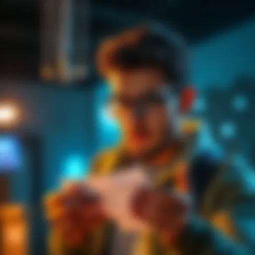 A person looking at a shipping cost receipt with a concerned expression.