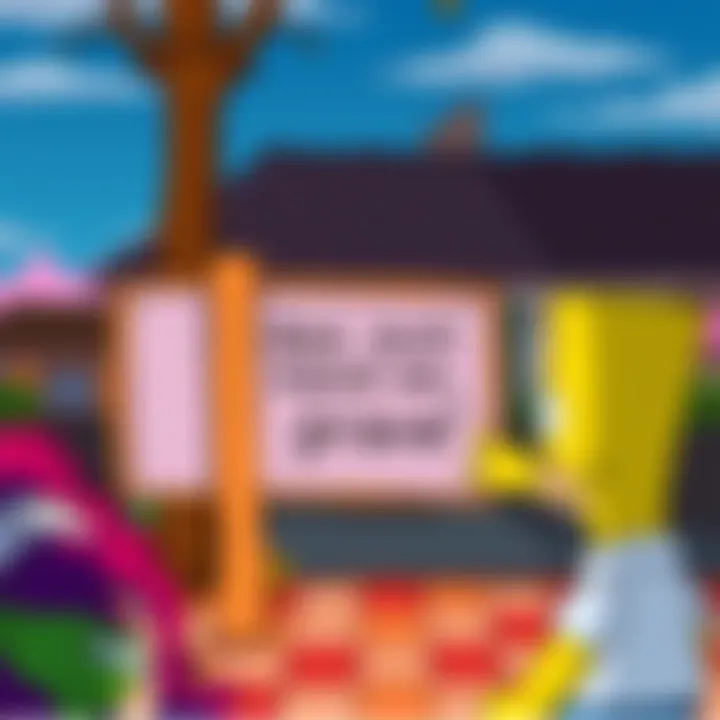 The Simpsons scene showing a sign with 'does not equal' next to 'prove', hinting at potential connections to Kaspa.