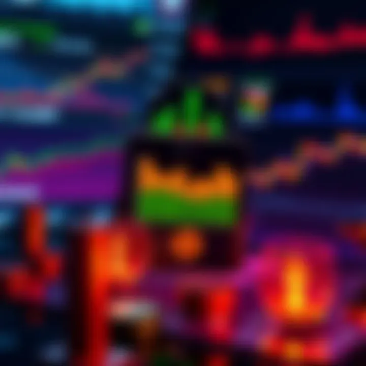 A graphic showing various portfolio strategies with Solana highlighted, including charts and investment symbols.