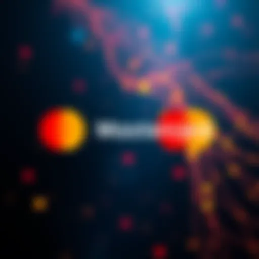 Solana logo alongside Mastercard logo, symbolizing their partnership in the crypto program