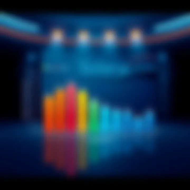 A bar chart displaying the different ranges of Solana (SOL) holdings among people, illustrating the percentage of those who stake their coins and those who don't.