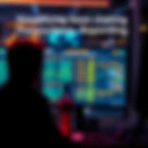 A person looking at a computer screen displaying Solana staking transactions and tax reports