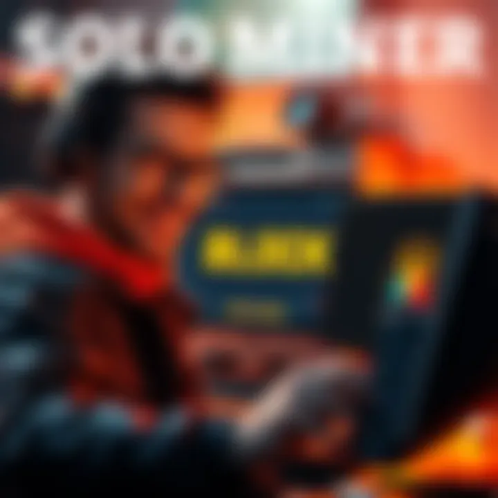A miner smiling while holding a computer screen showing a successful block mining on CKpool with high hashrate