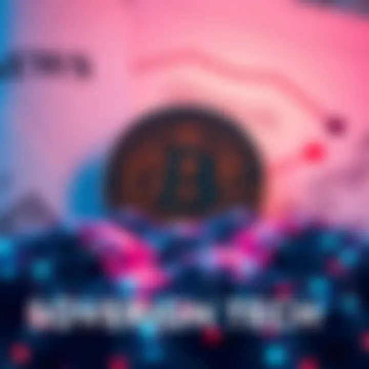 A digital representation of sovereign tech cryptocurrency with symbols of decentralization and privacy, set against a backdrop of regulatory documents and blockchain graphics.