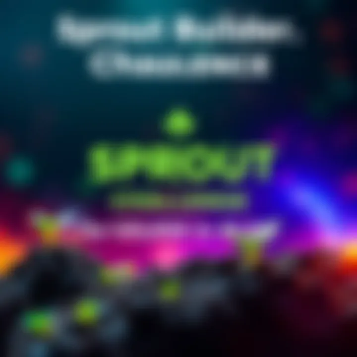 A graphic promoting the Sprout Builder Challenge with the text highlighting the $25,000 ALGO prize pool and a vibrant background representing growth and innovation.