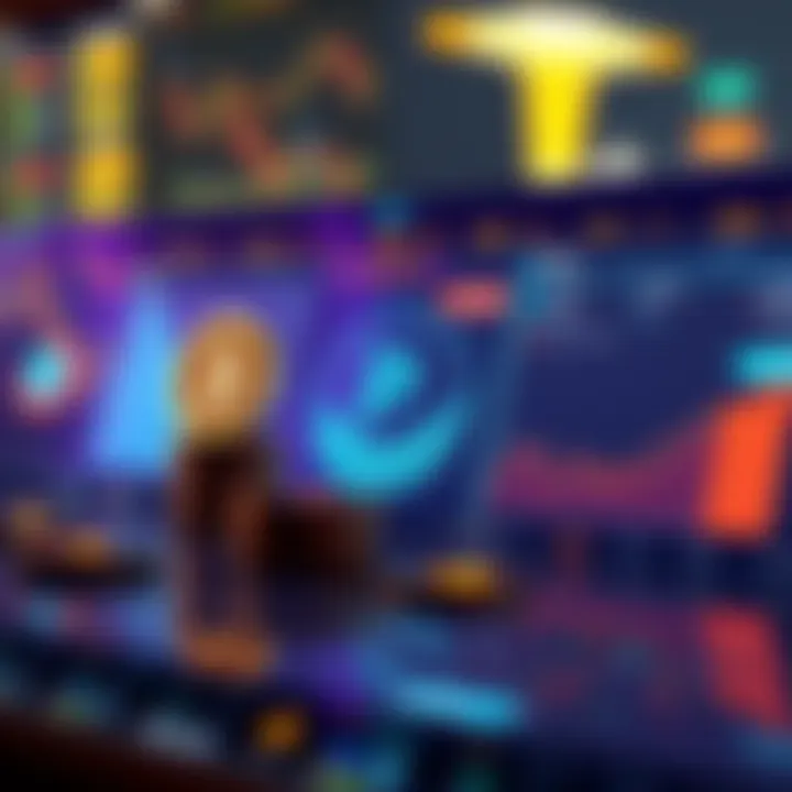 A visual representation of stablecoin yields with icons representing USDC, Altura, and Pendle platforms alongside charts indicating market trends.