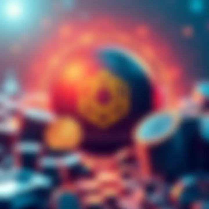 Illustration showing stablecoins and the Cardano logo, symbolizing the growth of ADA in the market.