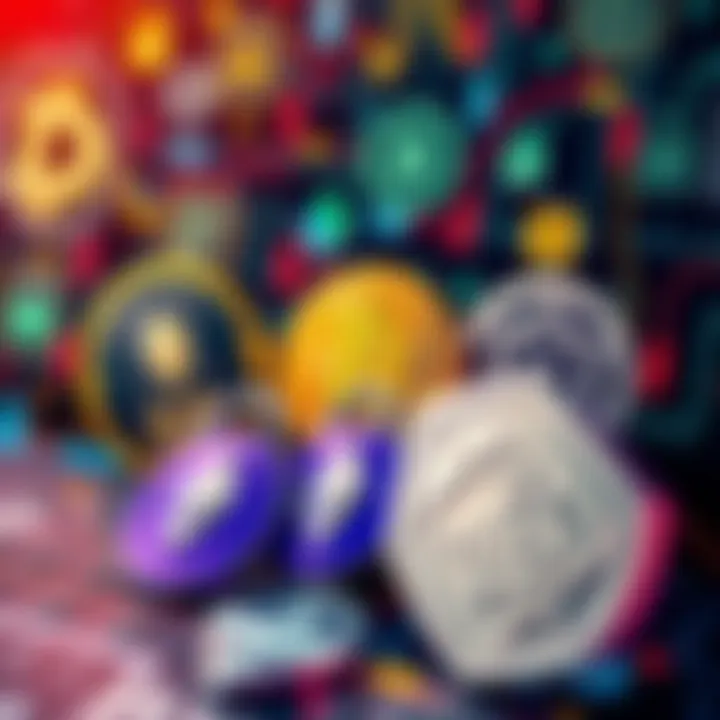 A collage of logos representing Bitcoin, Ethereum, Solana, and PAX Gold with security icons in the background