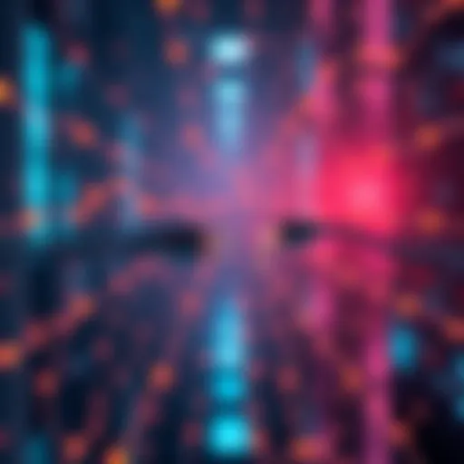 A graphic showing a broken network connection symbolizing the SUI blockchain outage