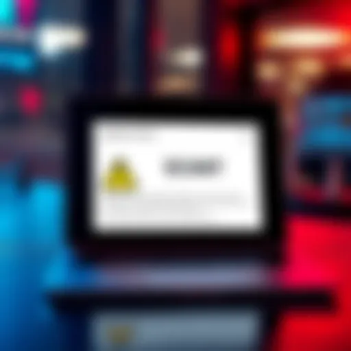 Screenshot of a questionable email received from Sampson County with a warning sign and query about its legitimacy.