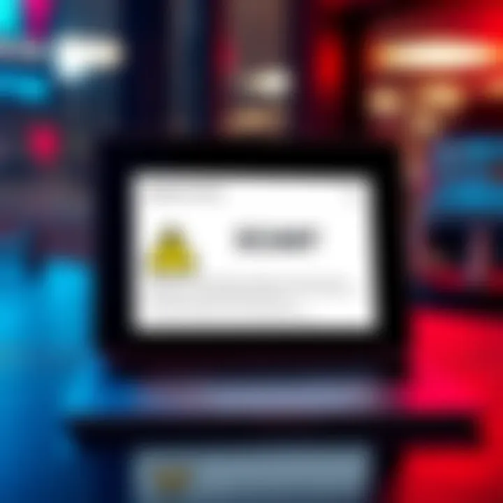 Screenshot of a questionable email received from Sampson County with a warning sign and query about its legitimacy.