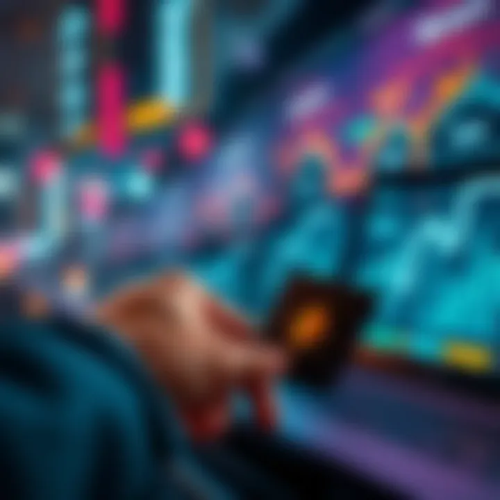A person exchanging USDC for Monero (XMR) on a digital platform, emphasizing privacy and anonymity, with a secure digital wallet in view.