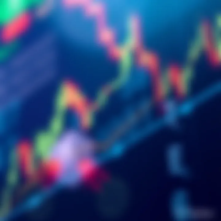 A close-up of Tether's price chart showing sharp movements indicating unusual trading activity.