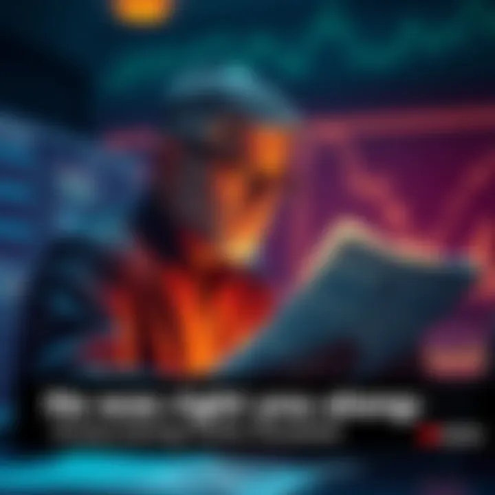 A person looking at charts and papers, reflecting on past predictions