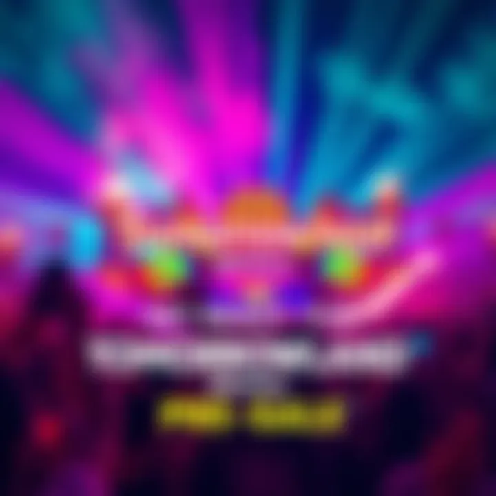 A promotional graphic for Tomorrowland Brasil 2027 showing festival vibes and excitement with vibrant colors