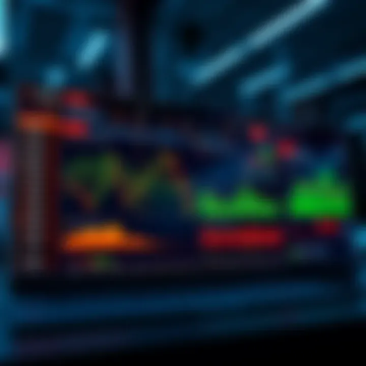 A digital trading dashboard displaying market data, trading positions, and order management features for TradFi Futures.