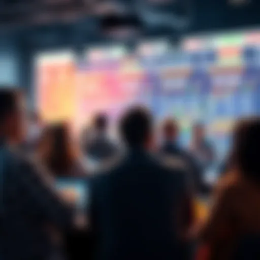 People sharing trading strategies and insights in a forum setting