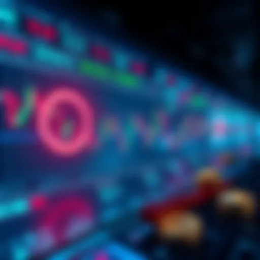 A graphic showing a digital trading platform interface with a zero fee symbol and altcoin icons