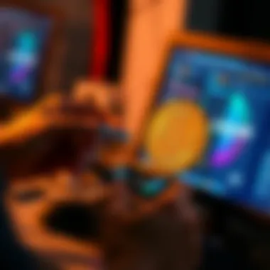 Transferring Bitcoin from Ledger A person transferring Bitcoin from a Ledger device using a computer, showing a secure wallet interface.