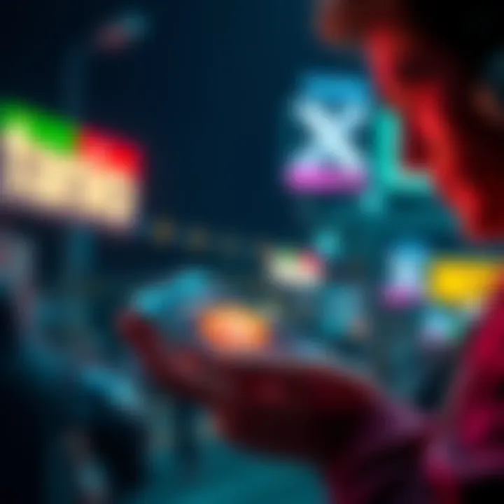 A person transferring funds from a Pi wallet to a Crypto.com wallet using a smartphone