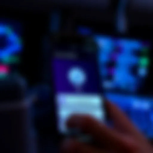 Display of Trezor Mobile Suite showing a Tor integration option for enhanced privacy