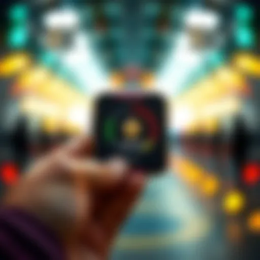 A person holding the new Trezor quantum resistant hardware wallet, displaying its sleek design and security features.