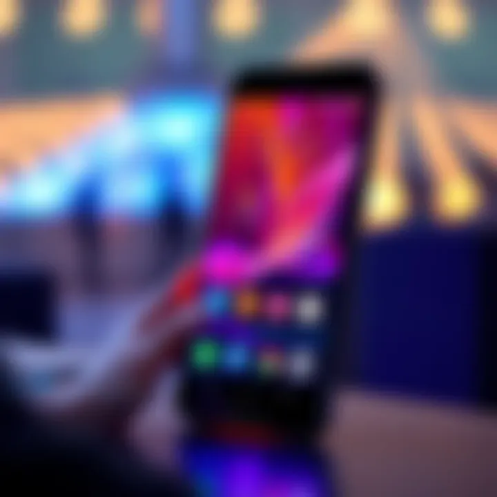 A visual representation of the Trezor Suite mobile app showing a proposed widget feature for enhanced functionality.