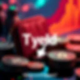 Graphic showing Trezor wallet with USDC coins and a comparison arrow pointing to Tangem's high yield on Aave