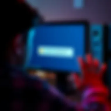A person looking at a computer screen with a Trezor Safe 3 and an invalid checksum error message displayed. They appear frustrated while trying to recover their wallet.
