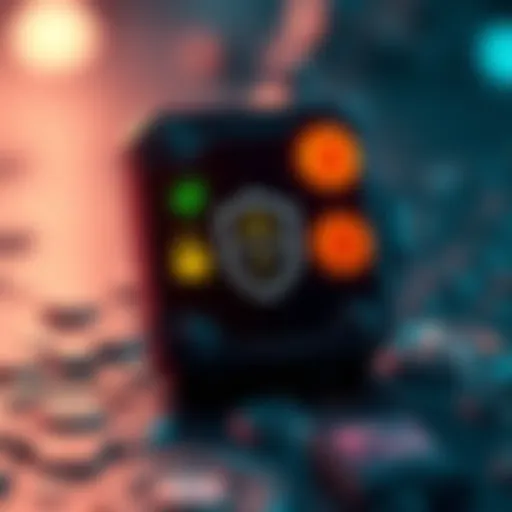 A Trezor hardware wallet displayed with visual security icons, emphasizing the need for improved security and backup options among users.