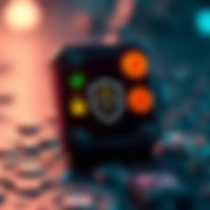 A Trezor hardware wallet displayed with visual security icons, emphasizing the need for improved security and backup options among users.