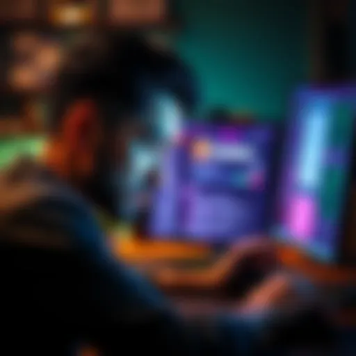 A concerned user looking at a computer screen showing a Kraken account with missing funds