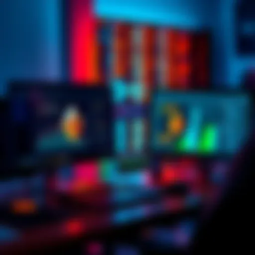 Two computers working together to mine Monero cryptocurrency, displaying hash rates and mining software on the screens.