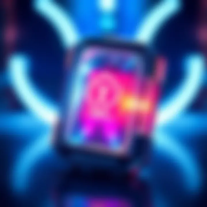 A close-up of a unique hologram Trezor showcasing its distinctive design and features, set against a bright background.