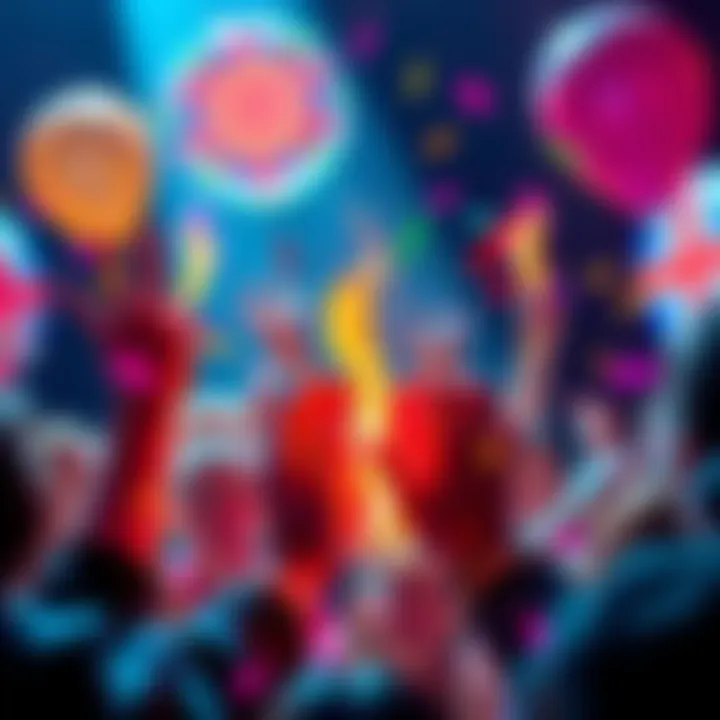 A vibrant graphic showing excitement and anticipation for two new announcements, with colorful elements and exclamation marks.