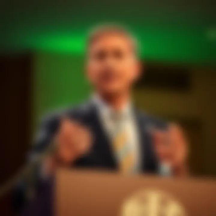 Scott Bessent speaking at the Reagan Economic Forum about the seizure of Iranian cryptocurrency