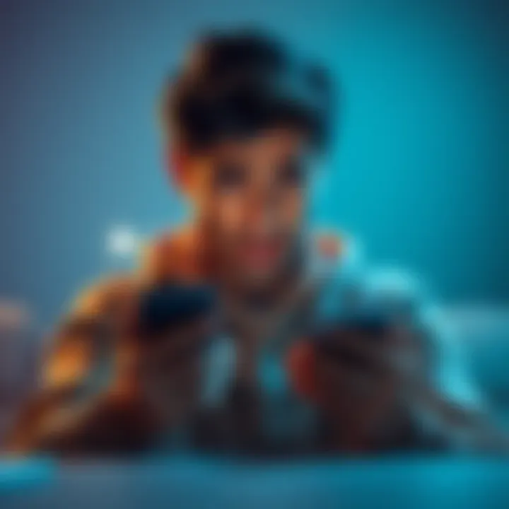 A person looks worried while checking their Coinbase account on a smartphone, showing a blocked withdrawal notice.