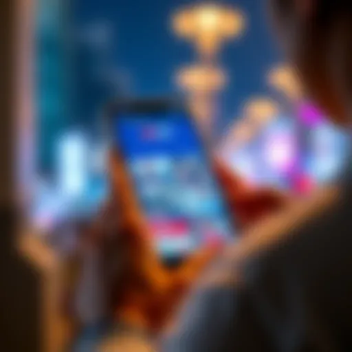 A frustrated person looking at a smartphone screen filled with lengthy advertisements, emphasizing their dislike for ads over 30 seconds.